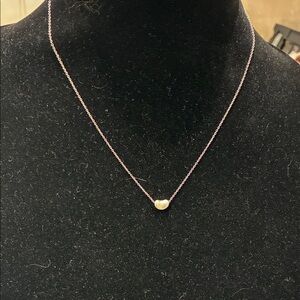 Tiffany & Co 925 Silver Elsa Peretti Bean Necklace👝